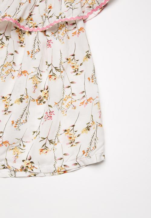 Superbalist - Kids circus woven top - floral multi