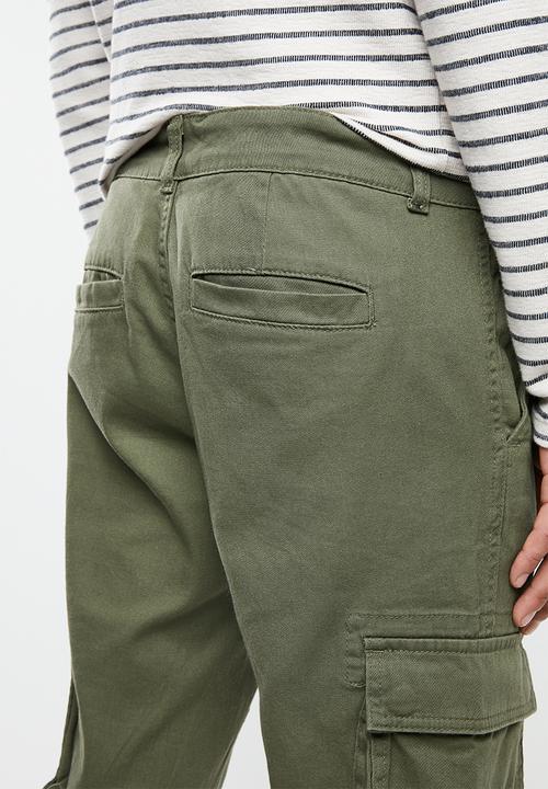 Only & Sons - Stage cargo cuffed jogger - khaki
