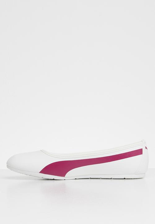 PUMA - Basic ballerina pumps - white