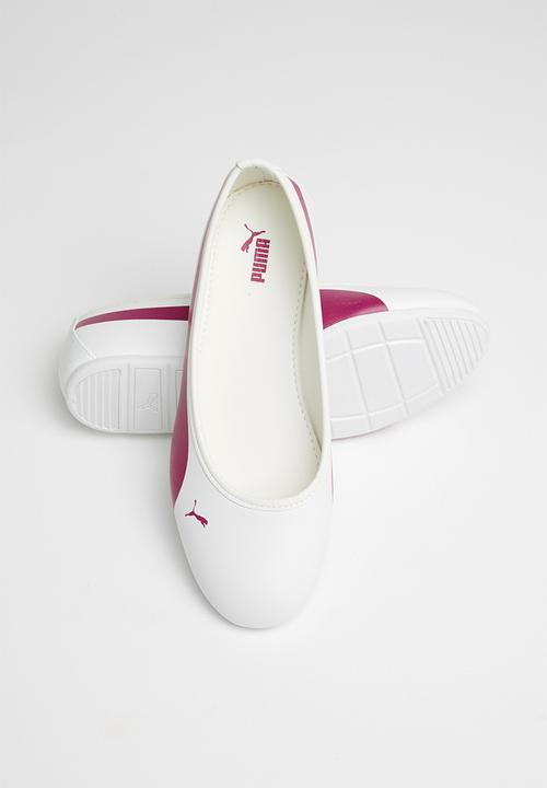 PUMA - Basic ballerina pumps - white