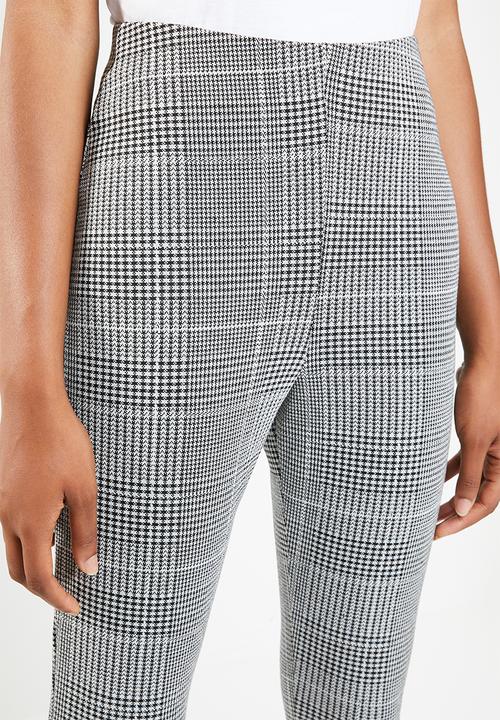 Superbalist - Mid rise tregging - black & white
