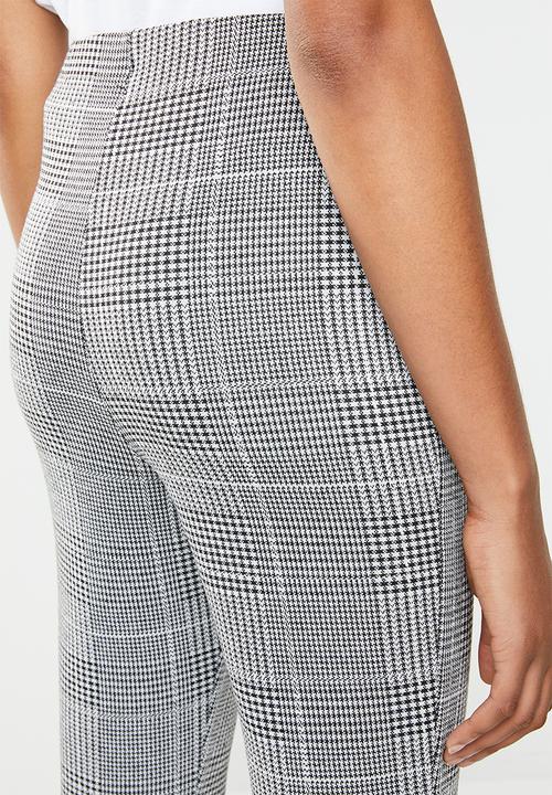 Superbalist - Mid rise tregging - black & white