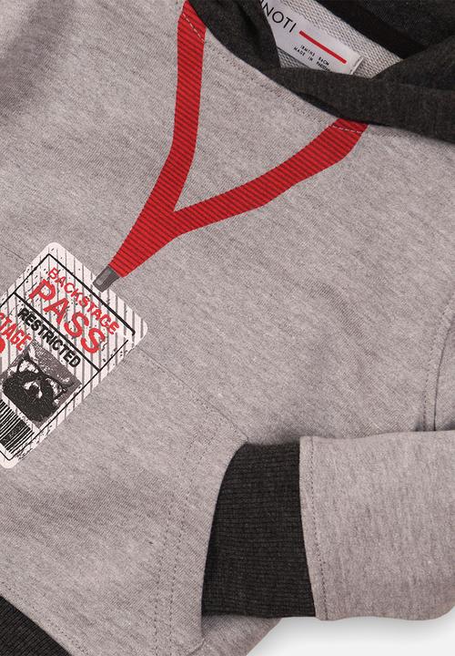 MINOTI - Hooded top - grey 