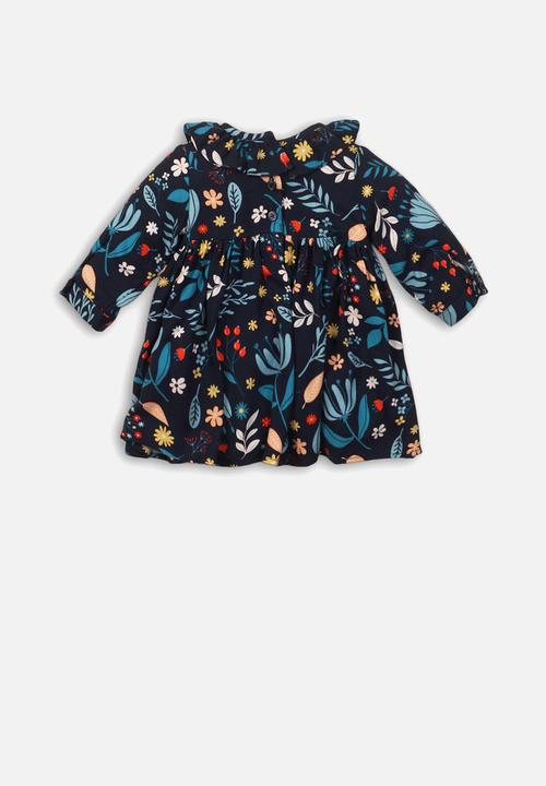 MINOTI - AOP dress - Navy