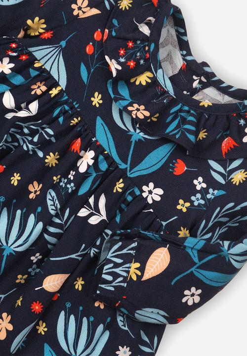 MINOTI - AOP dress - Navy