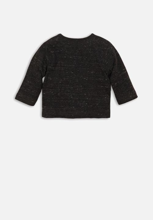 MINOTI - Long sleeve top - charcoal