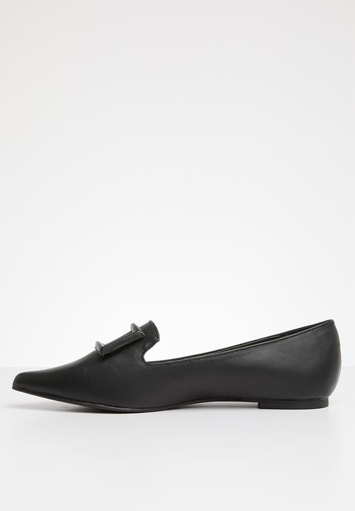 Superbalist - Buckle detail loafer - black