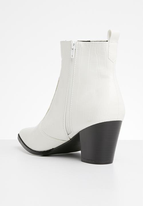 Superbalist - Winona cowboy boot - white