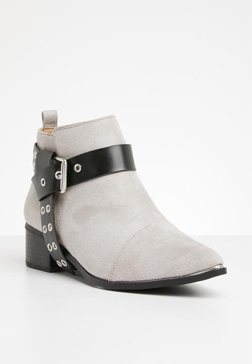 Superbalist - Harley studded bootie - grey
