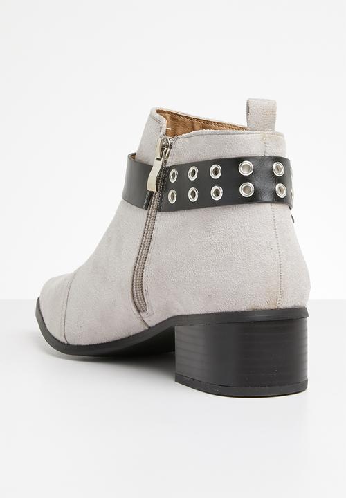 Superbalist - Harley studded bootie - grey