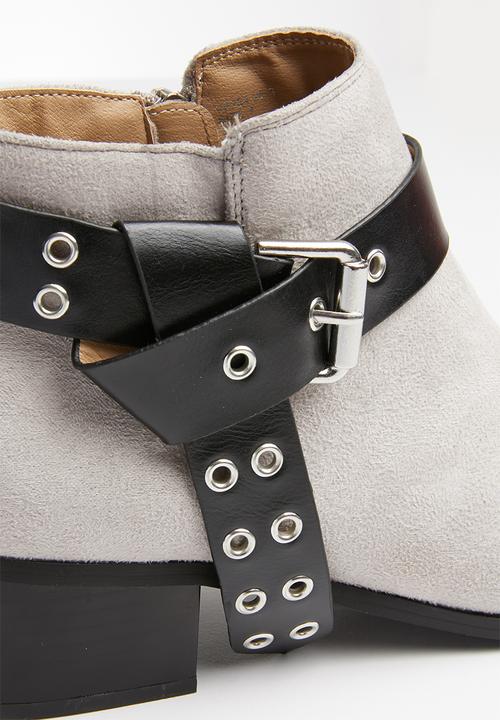 Superbalist - Harley studded bootie - grey
