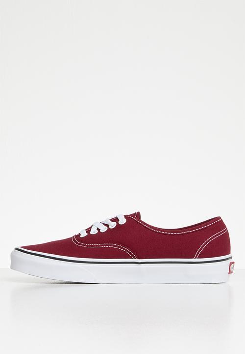 Vans - Vans authentic - rumba red & true white