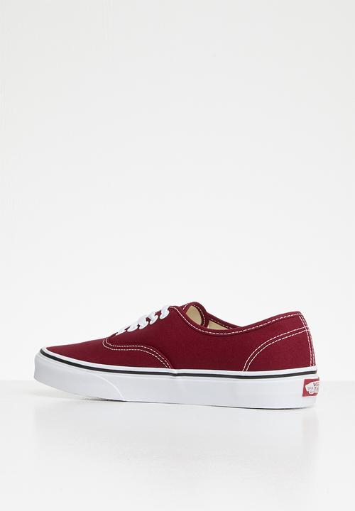 Vans - Vans authentic - rumba red & true white