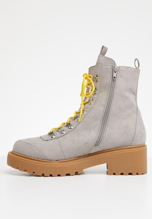 Superbalist - Reagan lace up boot - grey
