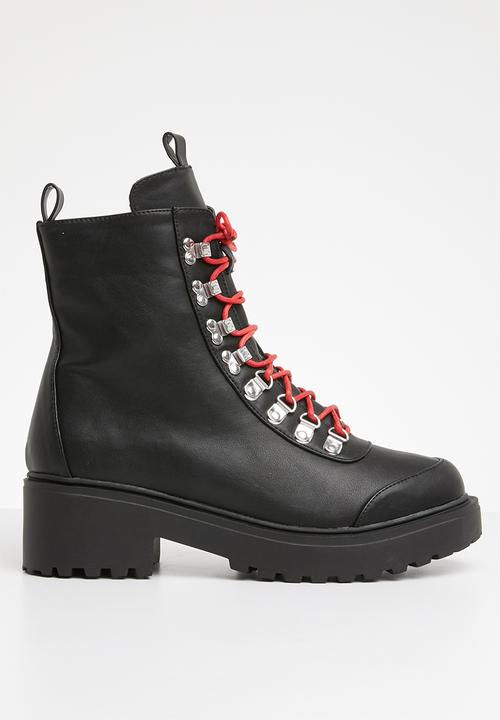 Reagan lace up boot - black Superbalist 