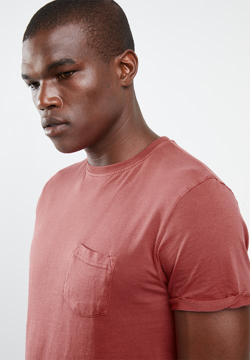 STYLE REPUBLIC - Soft pocket tee - pink