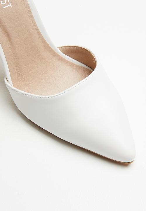 Superbalist - Farrah ankle strap heel - white