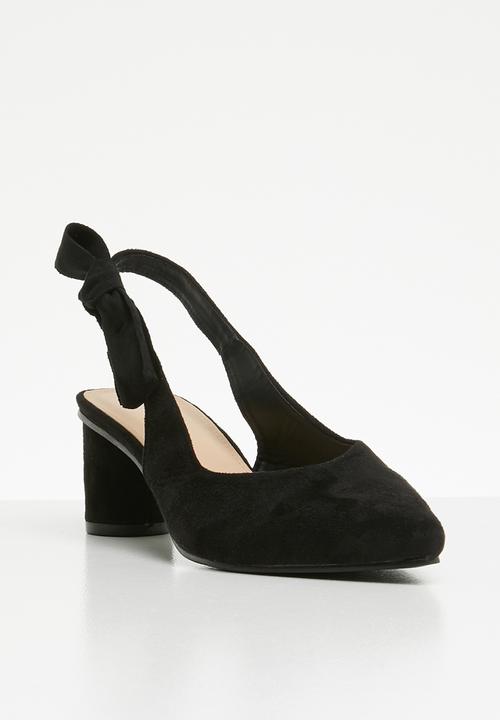 Superbalist - Bow heel - black
