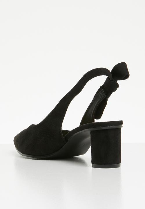 Superbalist - Bow heel - black