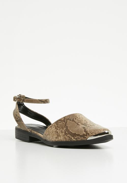 Superbalist - Zoe ankle strap pump - brown