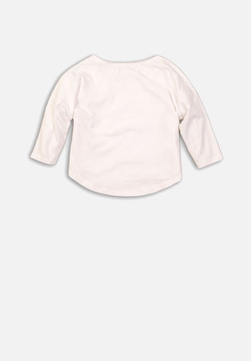MINOTI - Long sleeve top - white