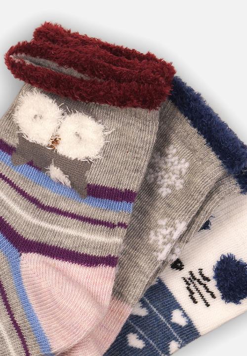MINOTI - 3 pack ankle socks - multi 