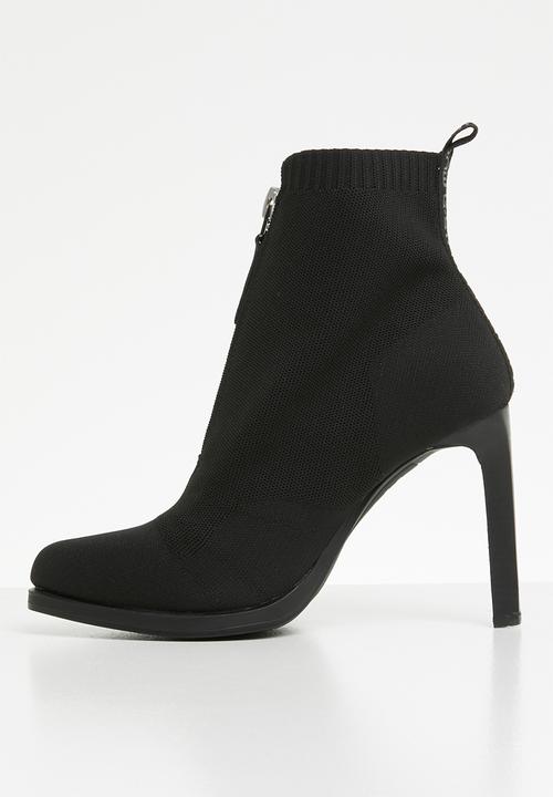 G-STAR - Strett heel boot - black