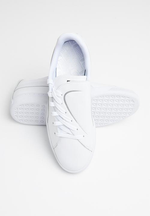 PUMA - Basket Crush Emboss - Puma white-Puma silver