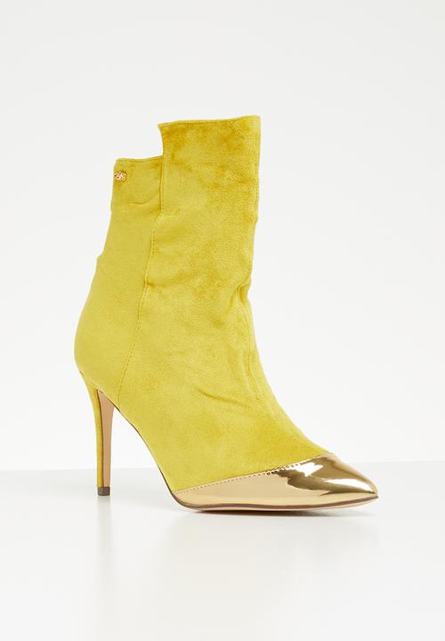 Miss Black - Kirsten boot - yellow