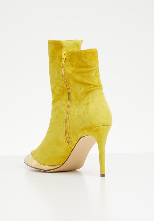 Miss Black - Kirsten boot - yellow