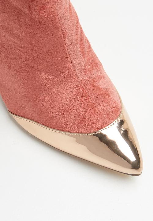 Miss Black - Kirsten boot - pink