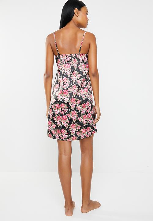 edit - Vintage chemise - black