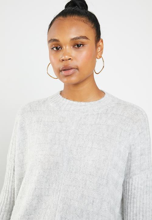 Superbalist - Soft touch turtle neck knit - grey