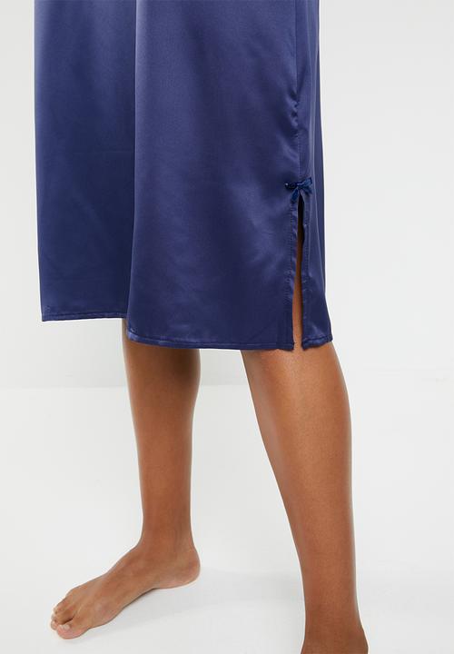edit - Vintage chemise - navy