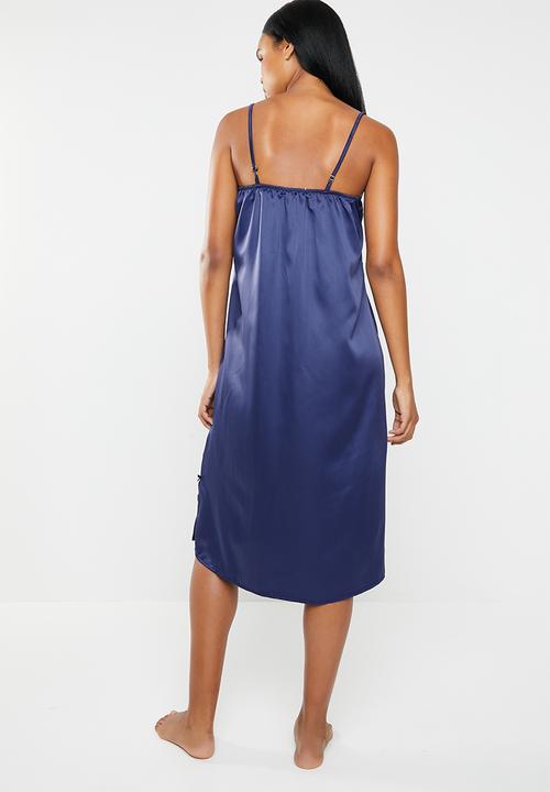 edit - Vintage chemise - navy