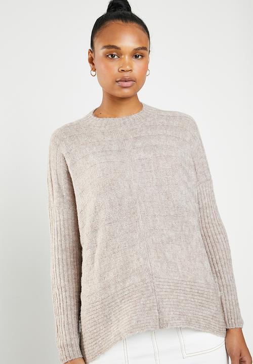 Superbalist - Soft touch turtle neck knit - brown 