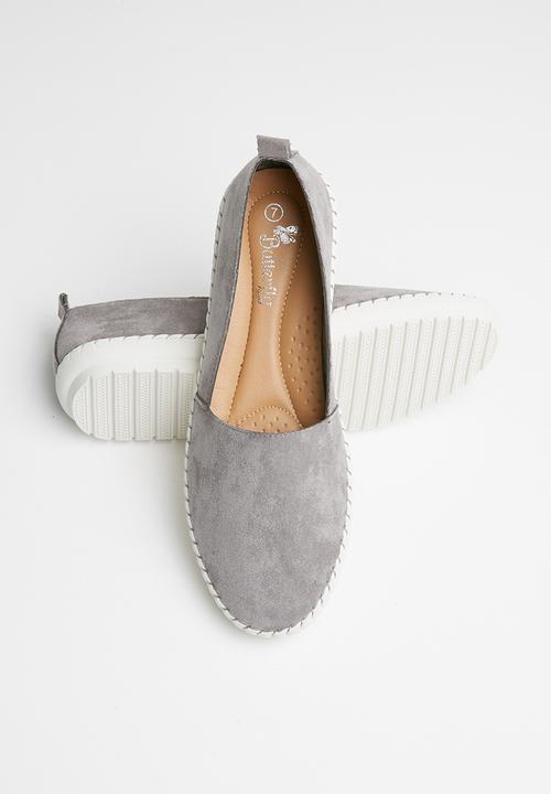 Butterfly Feet - Alexis espadrille - grey