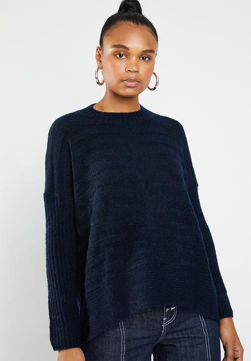 Superbalist - Soft touch turtle neck knit - navy