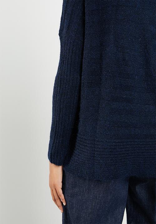 Superbalist - Soft touch turtle neck knit - navy