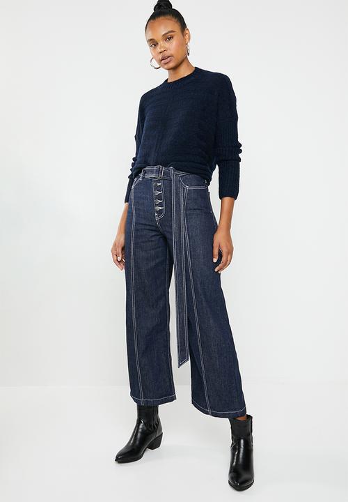 Superbalist - Soft touch turtle neck knit - navy