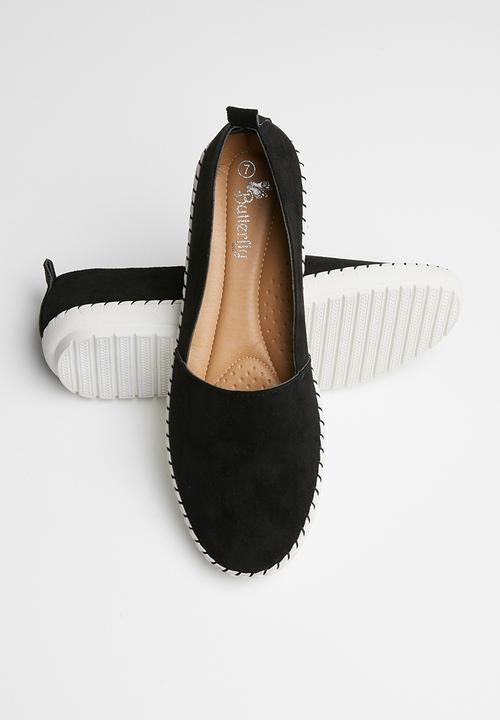 Butterfly Feet - Alexis espadrille - black