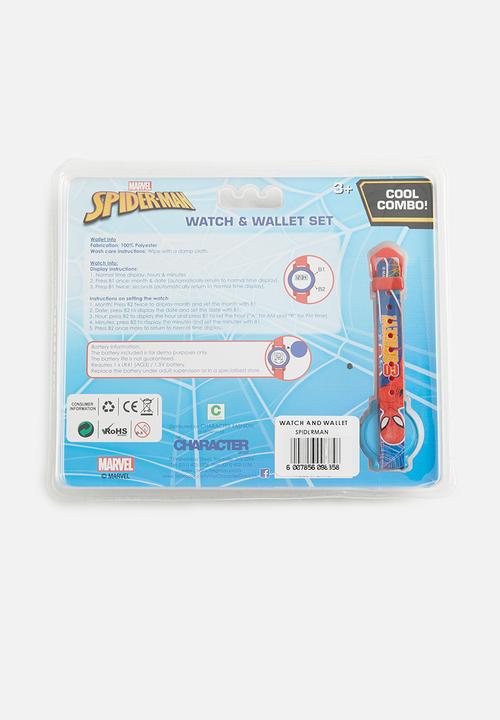 Character Group - Spider-man wallet & watch set - multi
