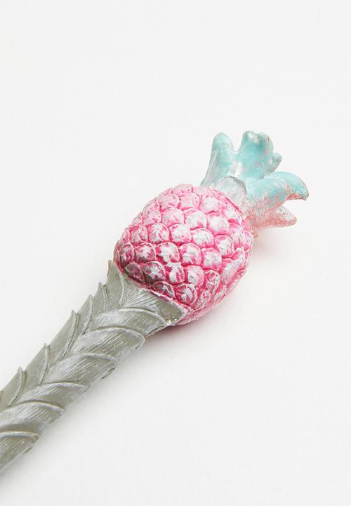 Typo - Novelty pen - pink & grey 