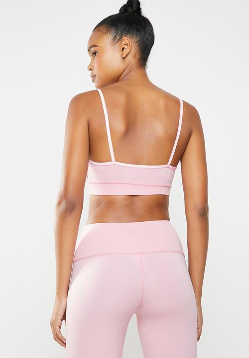 South Beach  - Strappy seamless bralette - pink