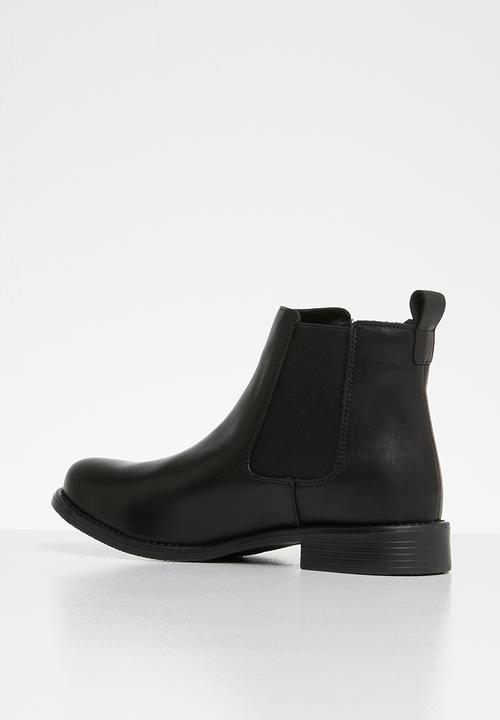 Vero Moda - Sally leather boot - black