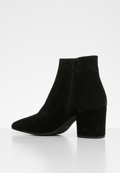 Vero Moda - Astrid suede boot - black