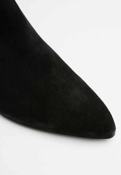 Vero Moda - Astrid suede boot - black