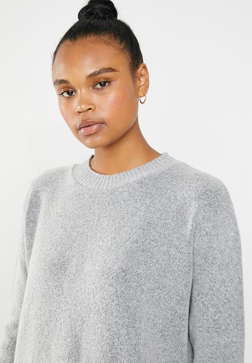 Superbalist - Melange knitwear dress - grey 