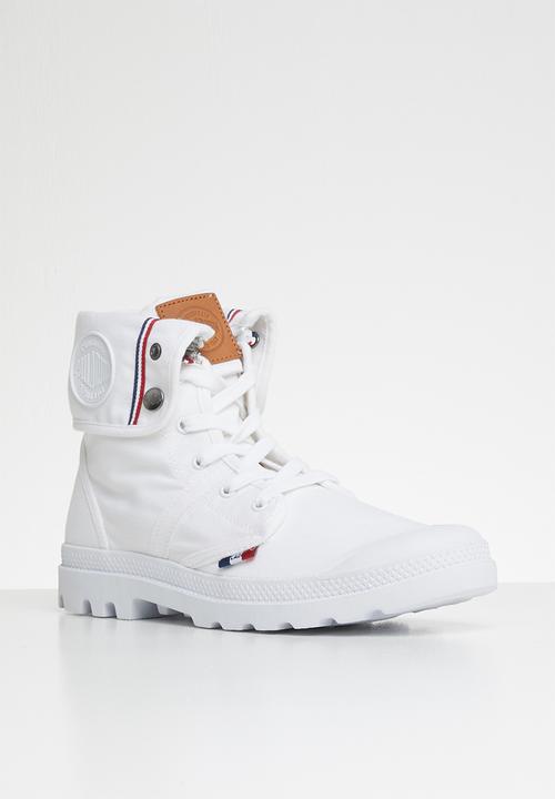 Palladium - Pallabrouse BGY Conv - White / Silver Birch
