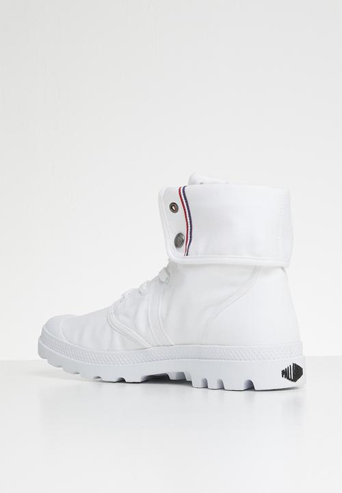 Palladium - Pallabrouse BGY Conv - White / Silver Birch